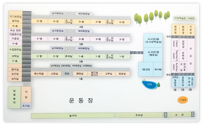 학교안내도